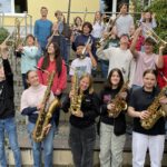 Probenfahrt der Big Band vom Gymnasium im Schloss